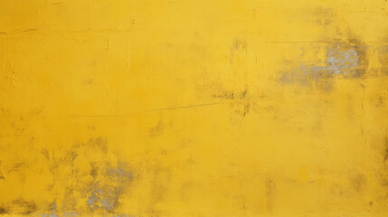 Alte Betonwand mit Rissen und gelber Farbe. - obrazy, fototapety, plakaty