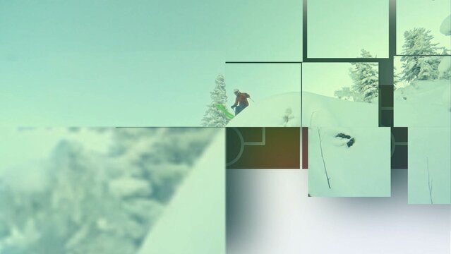 3D Transition for Media