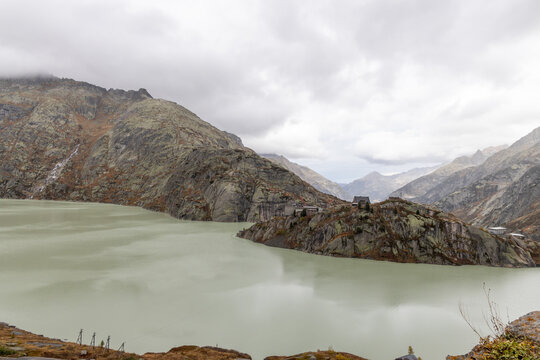 The Grimsel Hospice Hotel in the alpes of Switzerland.
Swiss Alps Jungfrau-Aletsch.