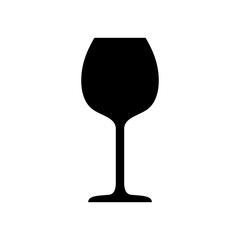 Wine Glass icon vector design templates simple and modern