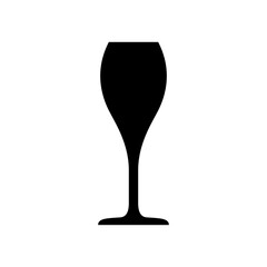 Wine Glass icon vector design templates simple and modern
