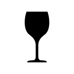 Wine Glass icon vector design templates simple and modern