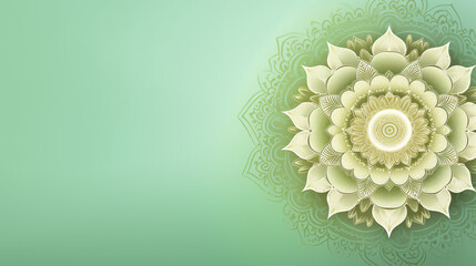 pastel background Happy Diwali. Light color background with diwali flower elements. generative ai