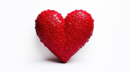 Red Heart Valentine Day Greeting Card photorealistic, Background Image,Valentine Background Images, Hd