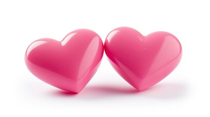 Two Pink Valentines Candy Hearts  , Background Image,Valentine Background Images, Hd