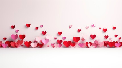 Valentines Day Background Red Pink Hearts , Background Image,Valentine Background Images, Hd
