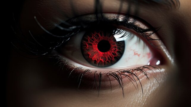 Conceptual Photo Valentines Day Eye Girl, Background Image,Valentine Background Images, Hd