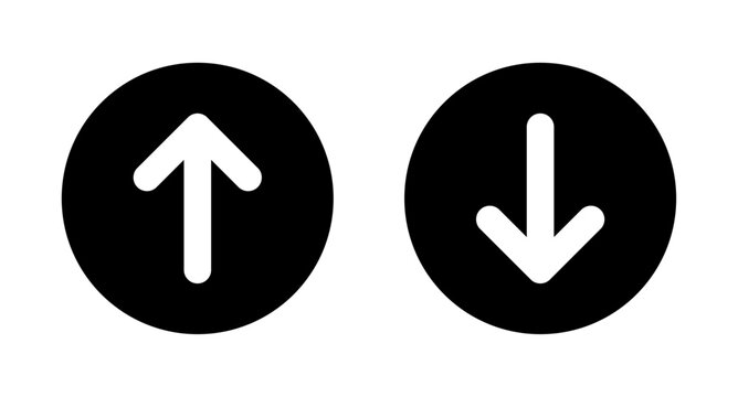 Up and down arrow