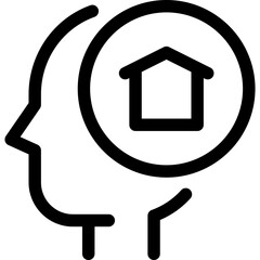 house mind icon