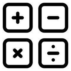 Fototapeta premium calculator icon