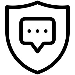 chat protection icon