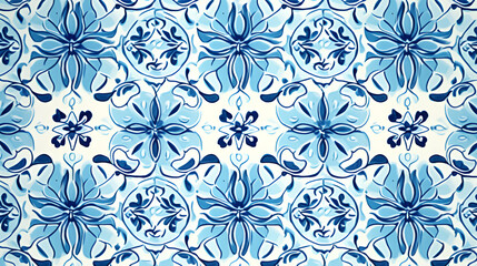 Fototapeta premium seamless floral pattern | generative AI