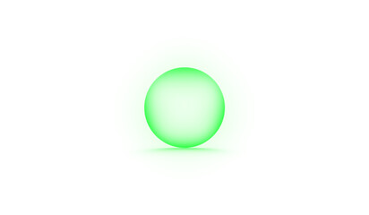 3D abstract digital technology green light particles
