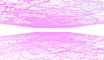 3D abstract digital technology pink light particles wave