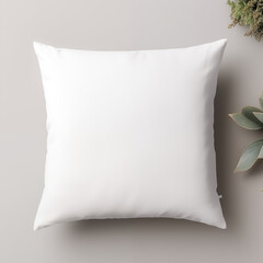 White Pillow mock up