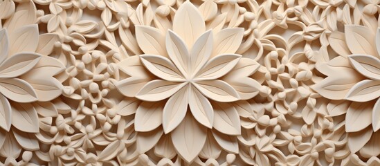 Artistic wall design pattern