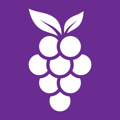 free vector grapes logo template
