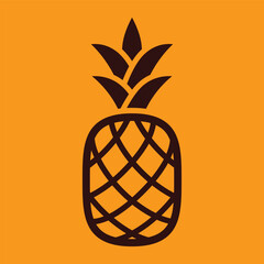 free vector pineapple logo template