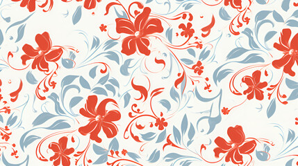 seamless floral pattern | generative AI