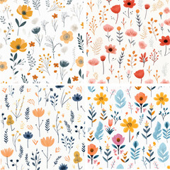 invitation rose doodle ornament print wedding romantic greeting graphic daisy simple frame petal