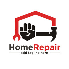 Home or house Repair logo