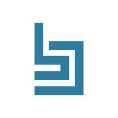 Monogram initial b letter mark logo design. Monogram design vector b logo. Monogram initial letter mark b logo. Design simple b monogram