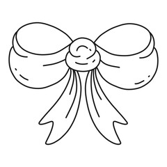 hand drawn bow