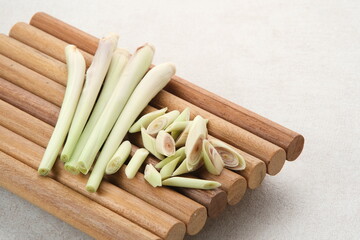 Serai or Lemon Grass. Herb plant
