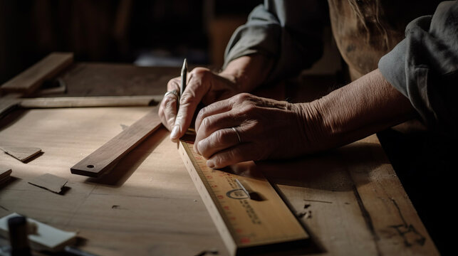 Carpenter At Work