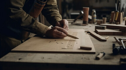 carpenter at work