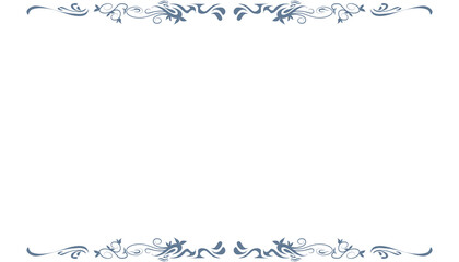 Abstract background with elemental blue border or frame. Perfect for card backgrounds, book covers, posters, banners