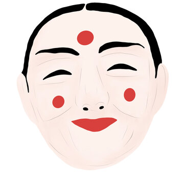 Traditional Korean mask
