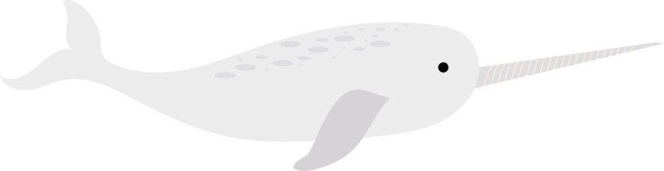 Narwhale illustration © Ellette Lorelei