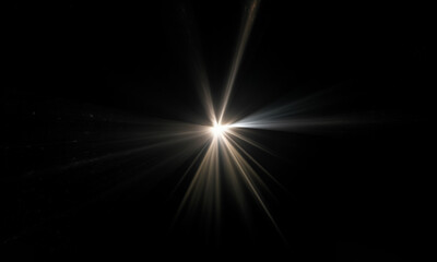 Light effect flare Glowing light explodes Light effect ray shining sun bright flash Special lens flare