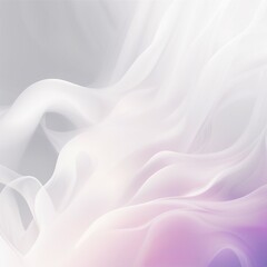 flowing white gradient smoke illustration background