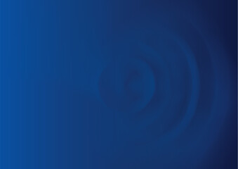 Abstract blue background with concentric circles. Vector illustration for your design