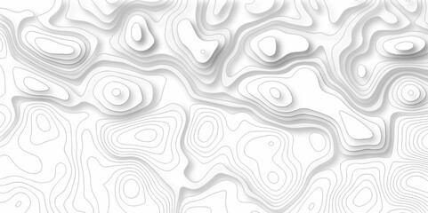 Background lines Topographic map. Geographic mountain relief. Abstract lines background. Contour maps. Vector illustration, Topo contour map on white background, Topographic contour lines.