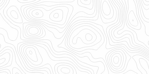 Background wave lines Topographic map. Geographic mountain relief. Abstract lines background. Contour maps. Vector illustration, Topo contour map on white background, Topographic contour lines.