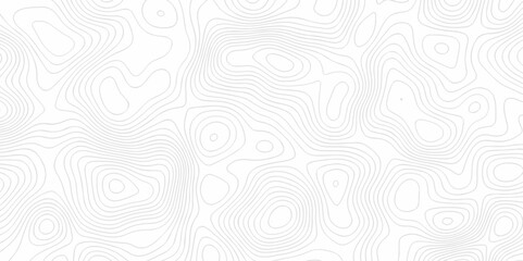 Seamless pattern with lines Topographic map. Geographic mountain relief. Abstract lines background. Contour maps. Vector illustration, Topo contour map on white background, Topographic contour lines.