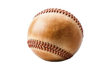 Gorgeous Baseball Isolated on Transparent Background PNG.