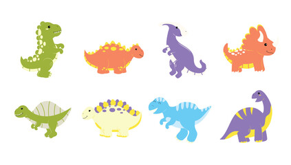 Full Set of Funny Dinosaurs Series