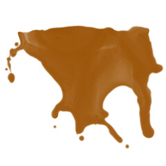 Coffee, chocolate, liquid stains isolated on a white background. Royalty high-quality free stock photo image of Coffee, Tea Stains  spill. Round coffee stain isolated, cafe splash fleck drink