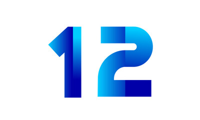 Tech Logo Modern Blue Gradient