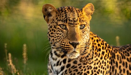 Obraz premium portrait of a leopard