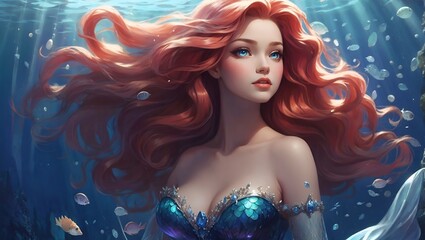 portrait of a woman in the night