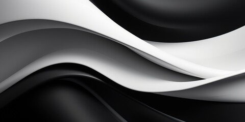 
Abstract Elegance in Black and White: A composition in abstract black and white, highlighting the beauty of simplicity and sophistication , abstract wallpaper background