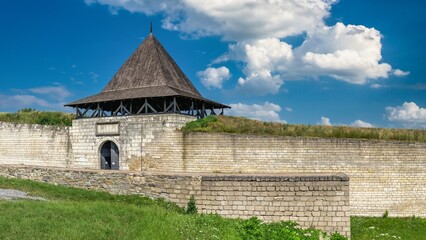 Fototapeta premium Khotyn fortress in Chernivtsi region of Ukraine