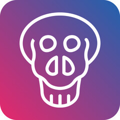 Vector Design Skull Icon Style