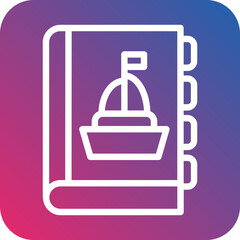 Vector Design Literary Mythology Icon Style