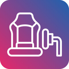 Obraz premium Vector Design Seat Vacuum Icon Style